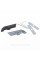 Emblem nameplate R line in the radiator grille VW Volkswagen Volkswagen badge R line black matt