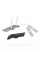 Emblem nameplate R line in the radiator grille VW Volkswagen Volkswagen badge R line black matt