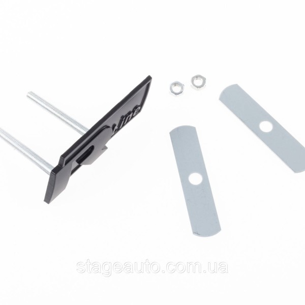 Emblem nameplate R line in the radiator grille VW Volkswagen Volkswagen badge R line black matt