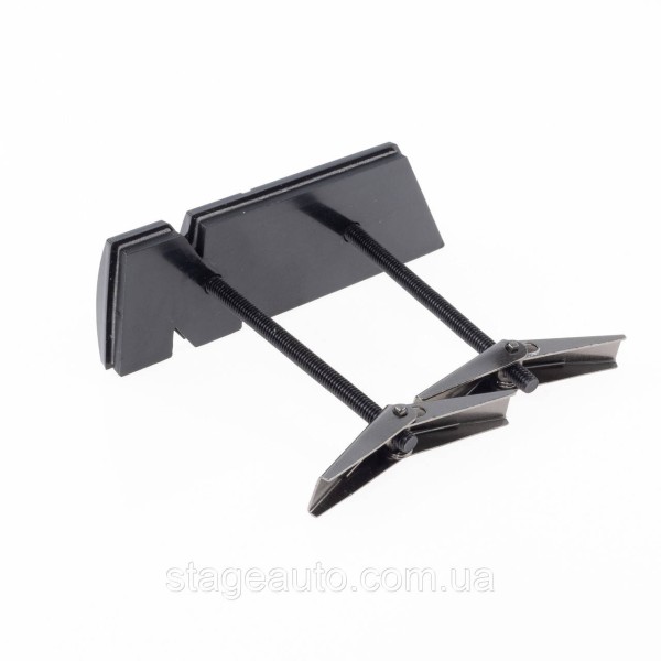 Metal emblem on the radiator grille M Power BMW Black 8.3 x 3.2 cm