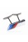 Metal emblem on the radiator grille M Power BMW BMW Chrome 8.3 x 3.2 cm