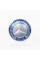 Емблема в капот Mercedes Benz, значок на капот Mercedes 45 мм Синій W205, W213, C238