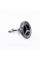 Emblem in the hood Mercedes Benz, badge on the hood Mercedes 45 mm Black W205, W213, C238
