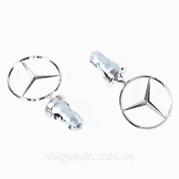 Emblem sight Mercedes badge in the grille Mercedes W201, W123, W124 pre-styling
