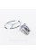 Emblem sight Mercedes badge in the hood Mercedes A2108800186 chrome