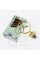 Emblem sight Mercedes badge in the hood Mercedes A2108800186 gold