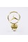 Emblem sight Mercedes badge in the hood Mercedes A2108800186 gold