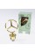 Emblem sight Mercedes badge in the hood Mercedes A2108800186 gold