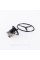Emblem sight Mercedes badge in the hood Mercedes A2108800186 black glossy
