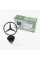 Emblem sight Mercedes badge in the hood Mercedes A2108800186 black matte