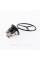 Emblem sight Mercedes badge in the hood Mercedes A2108800186 black glossy