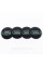 Stickers for caps plugs in Land Rover disks Land Rover 56 mm Black 4 pcs