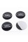 Stickers for caps plugs in Land Rover disks Land Rover 56 mm Black 4 pcs