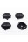 Caps plugs for alloy wheels Range Rover Range Rover 60 mm Black