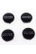 Caps plugs for alloy wheels Range Rover Range Rover 60 mm Black