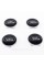 Caps plugs for alloy wheels Land Rover Land Rover 60 mm Black