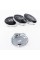 Caps plugs for alloy wheels Land Rover Land Rover 60 mm Black