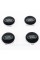 Caps plugs for alloy wheels Land Rover Land Rover 60 mm Black