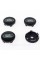 Caps plugs for alloy wheels Land Rover Land Rover 60 mm Black