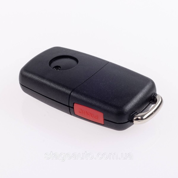 Key case for VW Volkswagen Volkswagen 2 buttons, case + Emblem