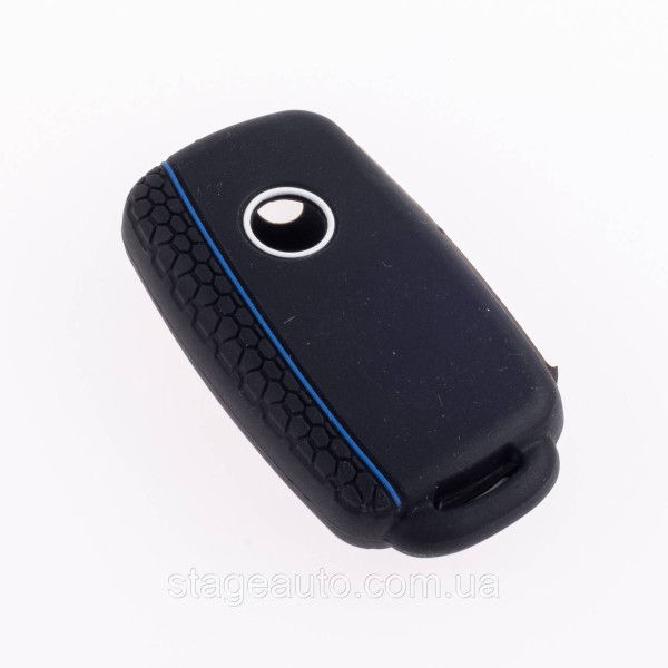 Silicone Key Case VW Golf 4 5 6 7 Bora Jetta POLO MK4 MK6 Passat B5 B6 Black Volkswagen