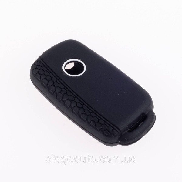 Silicone Key Case VW Golf 4 5 6 7 Bora Jetta POLO MK4 MK6 Passat B5 B6 Black Volkswagen