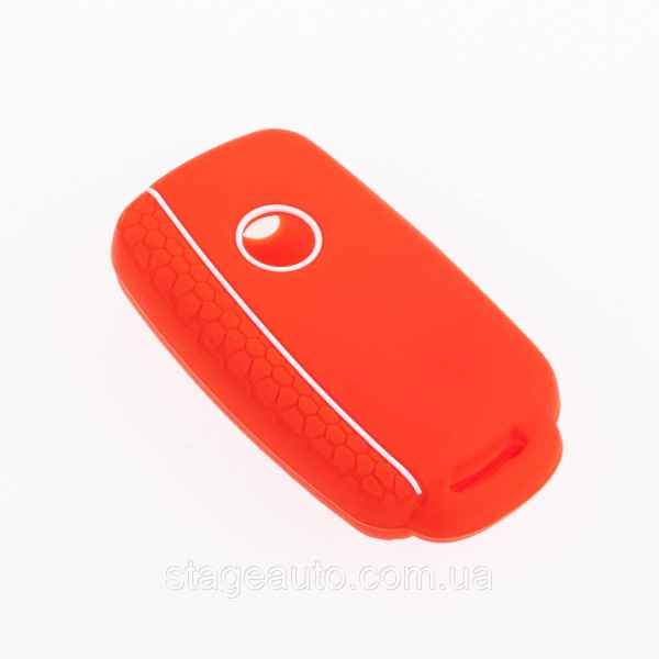 Silicone case for Skoda Octavia Fabia Roomster key Red Skoda Octavia Fabia