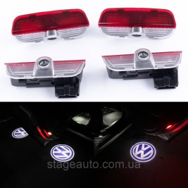 Projector logo backlight for doors with Vokswagen logo Volkswagen GOLF Passat Touareg Jetta CC