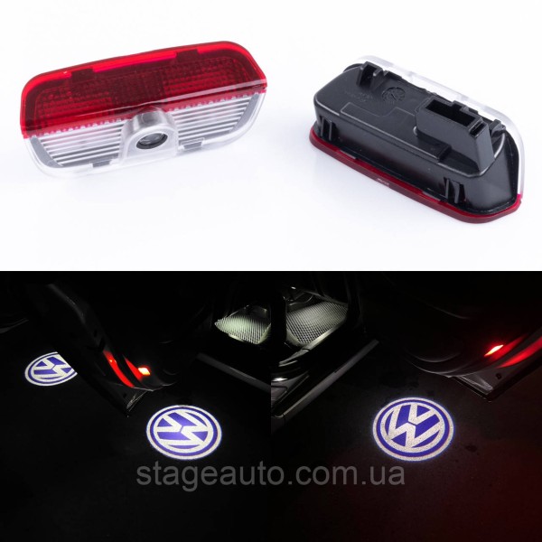 Projector logo backlight for doors with Vokswagen logo Volkswagen GOLF Passat Touareg Jetta CC