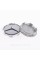 Caps plugs for Mercedes-Benz disks Mercedes Chrome silver 75mm A2204000125