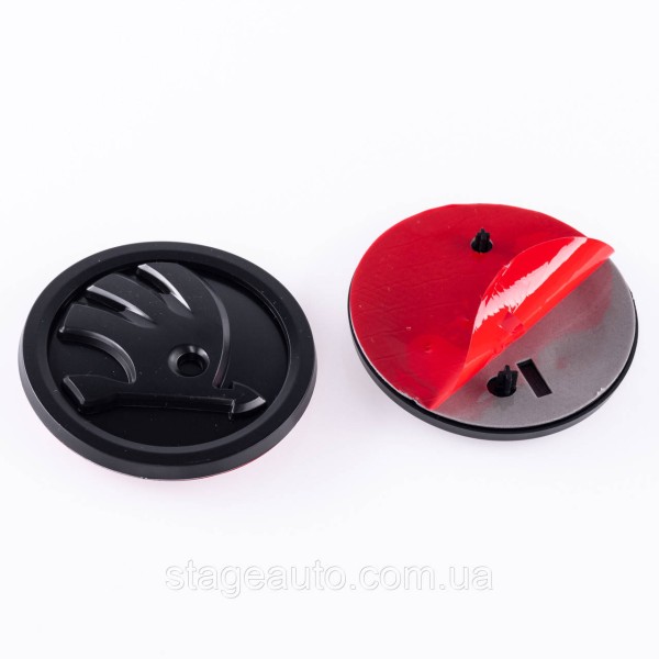 Emblems badges for the hood, trunk Skoda Skoda 79mm. Set (set of 2)