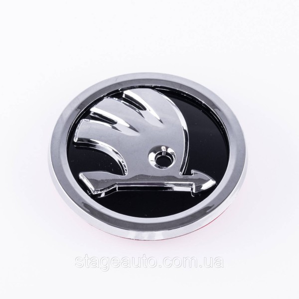 Emblems badges for the hood, trunk Skoda Skoda 79mm. Set (set of 2)