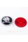 Emblems badges for the hood, trunk Skoda Skoda 79mm. Set (set of 2)