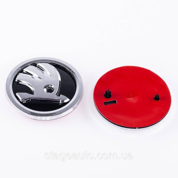 Emblems badges for the hood, trunk Skoda Skoda 79mm. Set (set of 2)