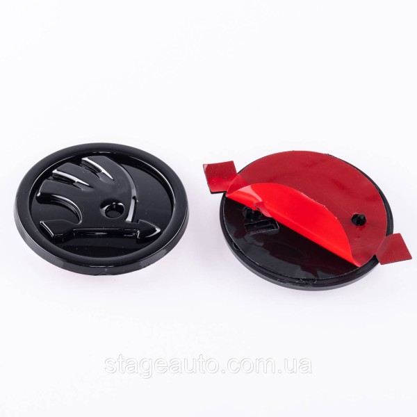 Emblems badges for the hood, trunk Skoda Skoda 90mm, 80mm. Set (set of 2)