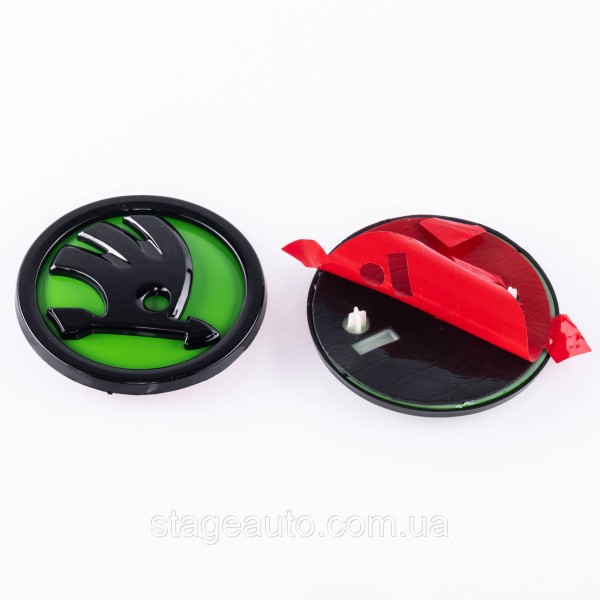 Emblems badges for the hood, trunk Skoda Skoda 79mm. Set (set of 2)