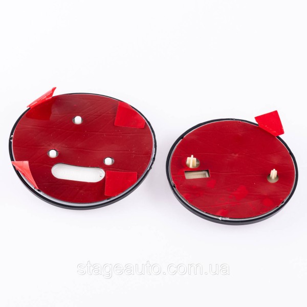 Emblems badges for the hood, trunk Skoda Skoda 90mm, 80mm. Set (set of 2)