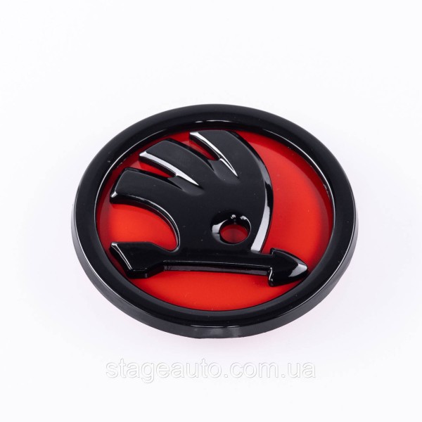 Emblems badges for the hood, trunk Skoda Skoda 79mm. Set (set of 2)