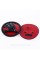 Emblem badge on the hood, trunk Skoda Skoda 90mm black red 32D853621A