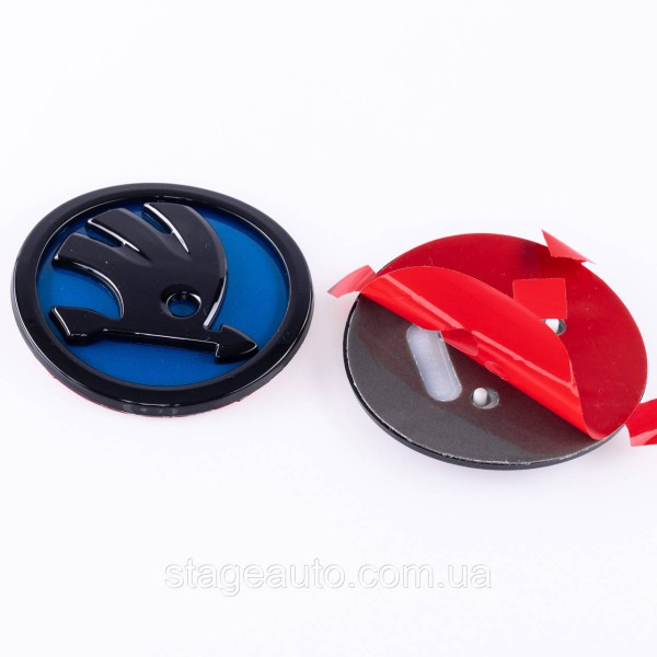 Emblems badges for the hood, trunk Skoda Skoda 90mm, 80mm. Set (set of 2)