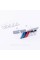Metal emblem on the radiator grille M Power BMW BMW Chrome 8.3 x 3.2 cm