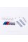 Metal emblem on the radiator grille M Power BMW BMW Chrome 8.3 x 3.2 cm