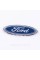 Emblem badge radiator grille, trunk Ford Ford 115 x 45 mm Blue