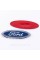 Emblem badge radiator grille, trunk Ford Ford 115 x 45 mm Blue