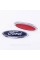 Emblem badge radiator grille, trunk Ford Ford 145 x 58 mm Blue
