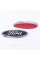 Emblem badge radiator grille, trunk Ford Ford 145 x 58 mm Black