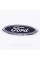 Emblem badge radiator grille, trunk Ford Ford 150 x 58 mm Black