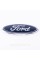 Emblem badge radiator grille, trunk Ford Ford 175 x 70 mm Blue