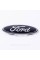 Emblem badge radiator grille, trunk Ford Ford 175 x 70 mm Black