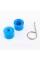 VAG Bolt Caps 17mm 1K0601173A Blue